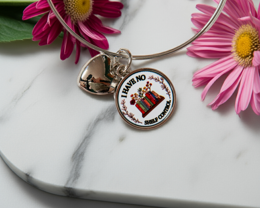 I Have No Shelf Control - Charm Bracelet/Bangle