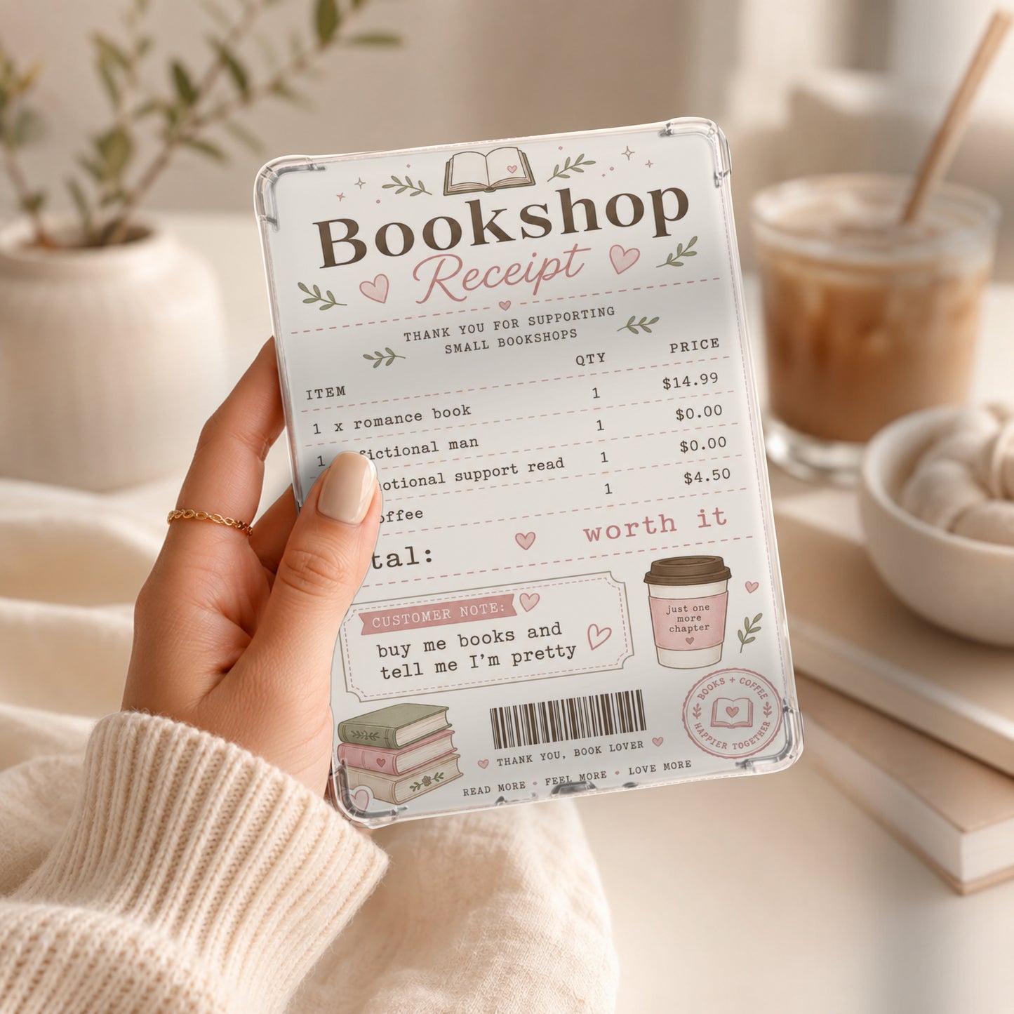 Bookshop Receipt