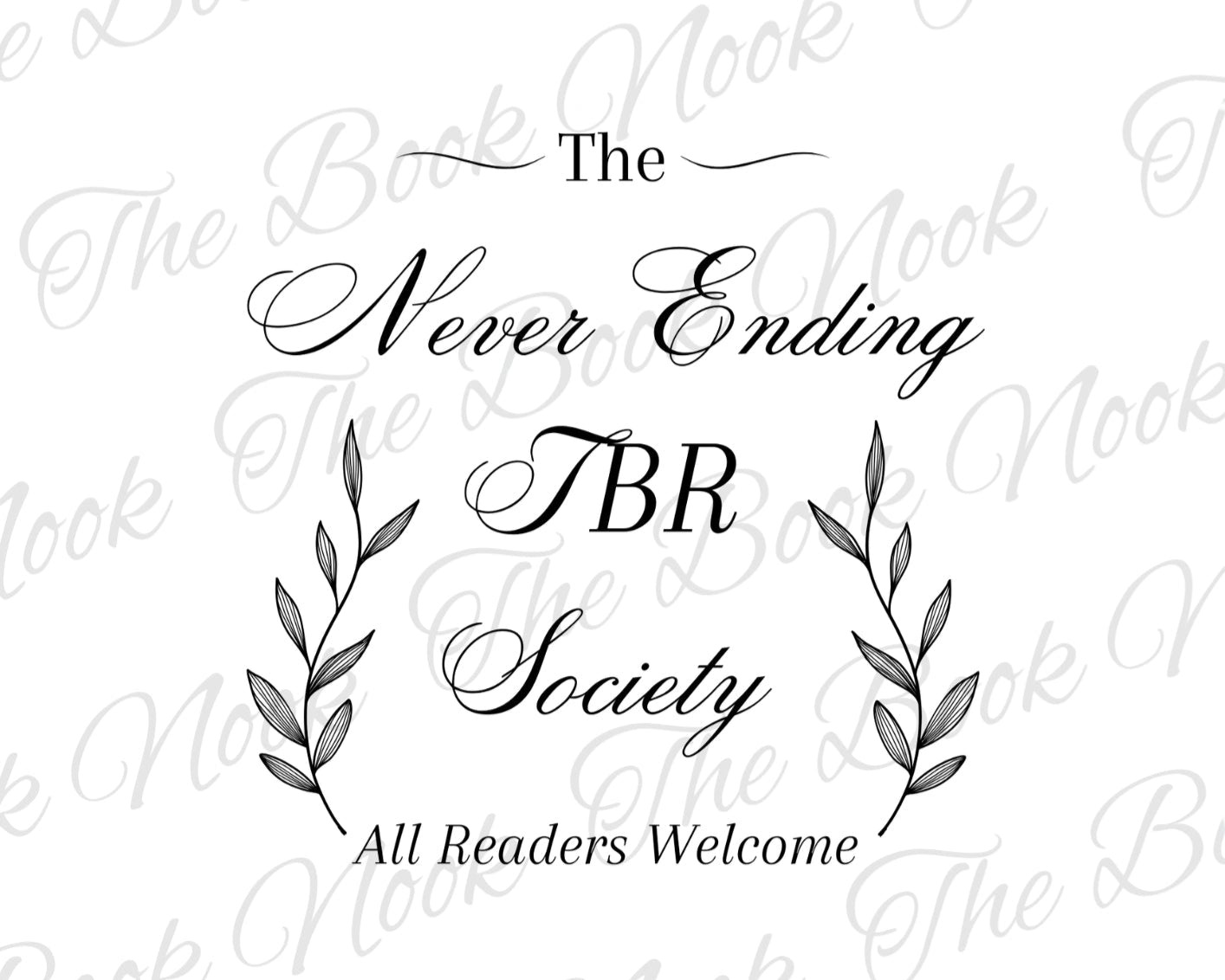 The Never Ending TBR Society - Book Stand