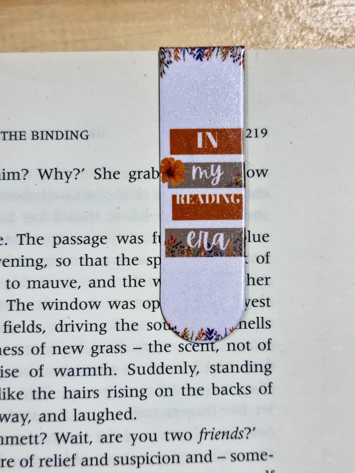In My Reading Era - Magnetic Bookmark