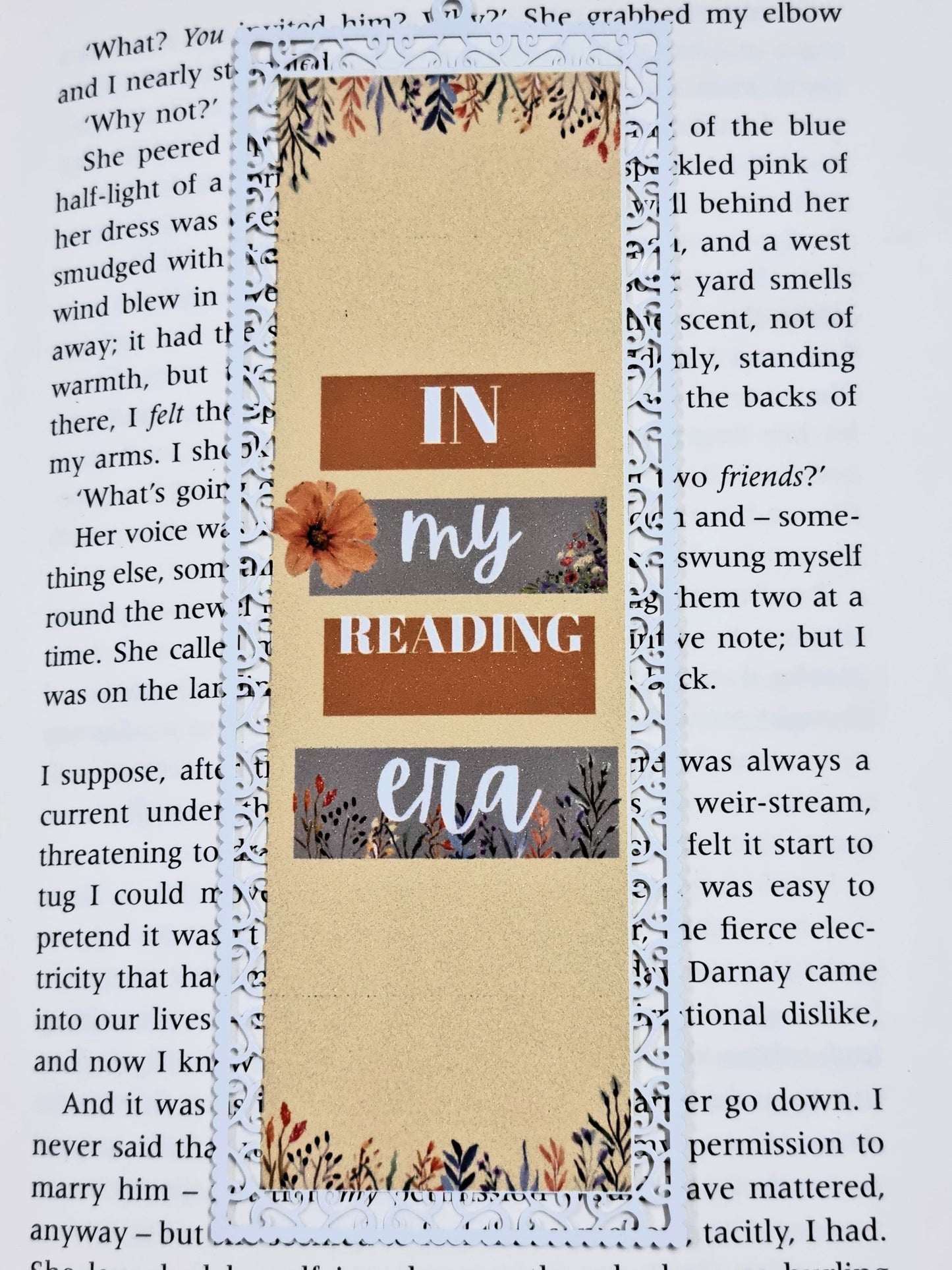 In My Reading Era - Aluminium Bookmark