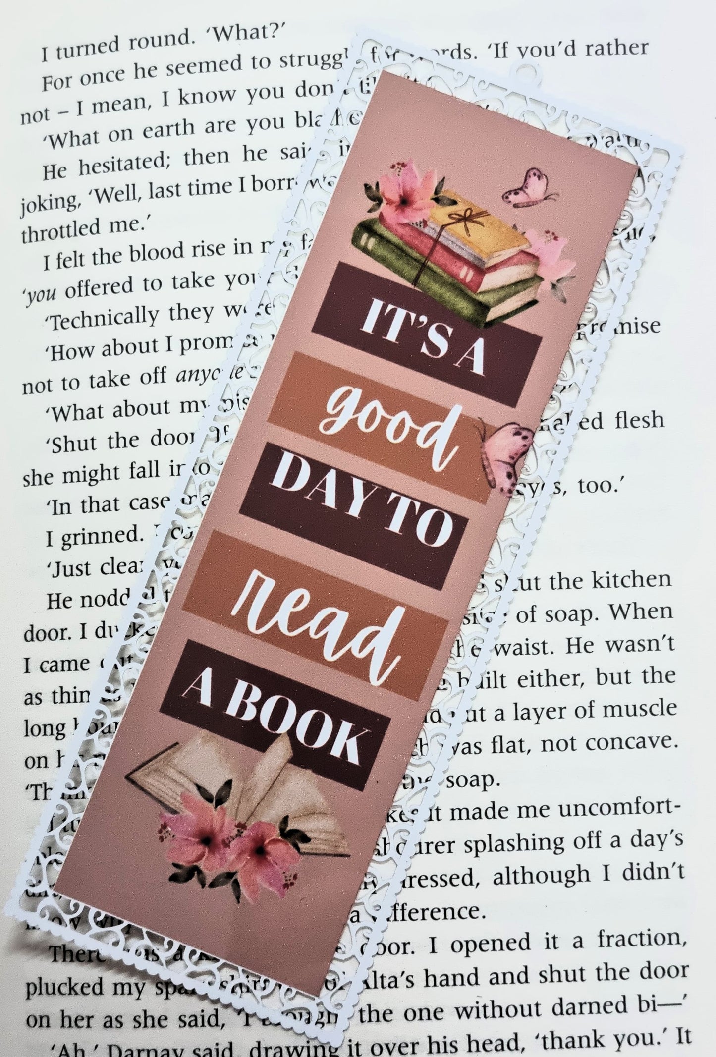 It's A Good Day To Read A Book - Aluminium Bookmark