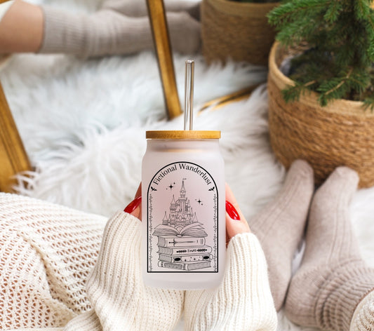 Fictional Wanderlust - Frosted Libbey Tumbler