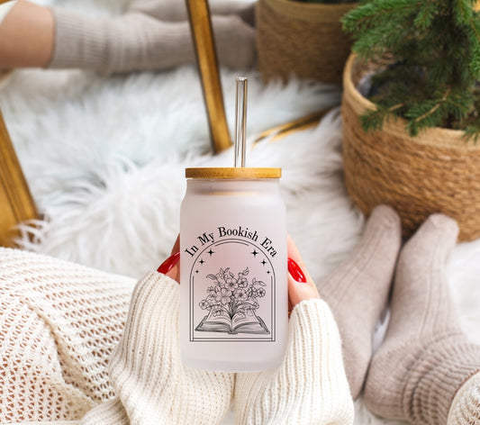 In My Bookish Era - Frosted Libbey Tumbler