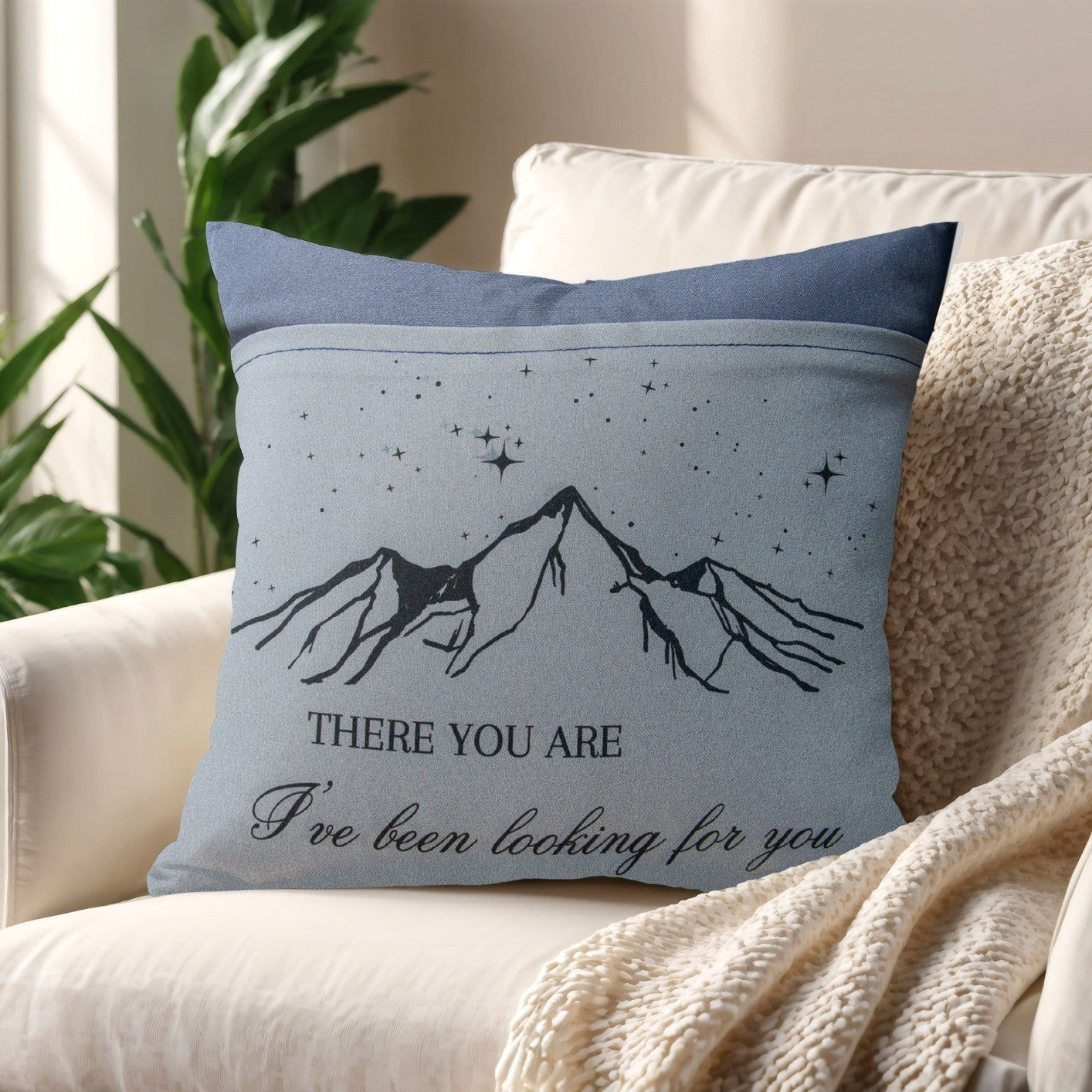 There You Are - Book Pillow