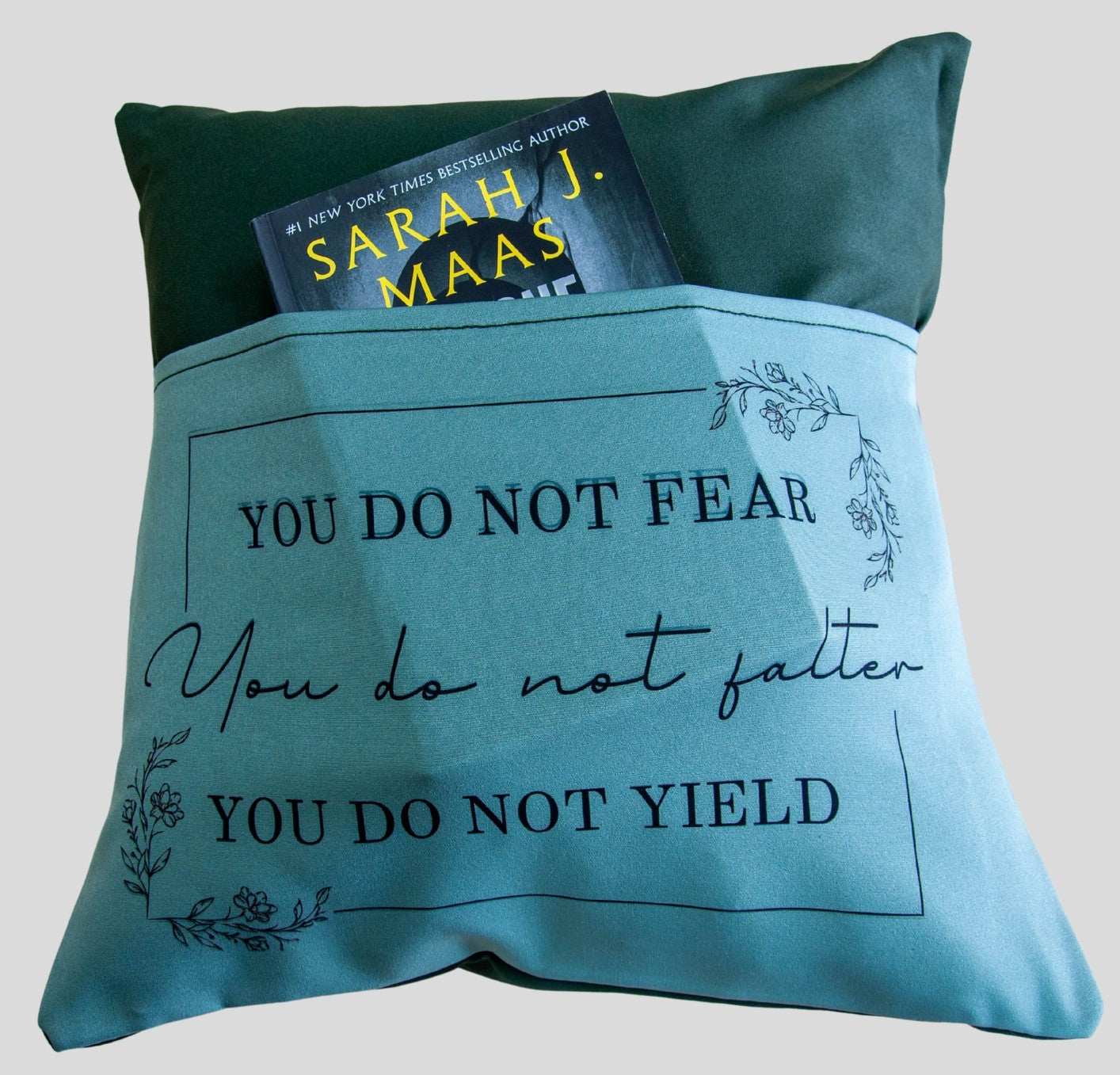 You Do Not Fear - Book Pillow