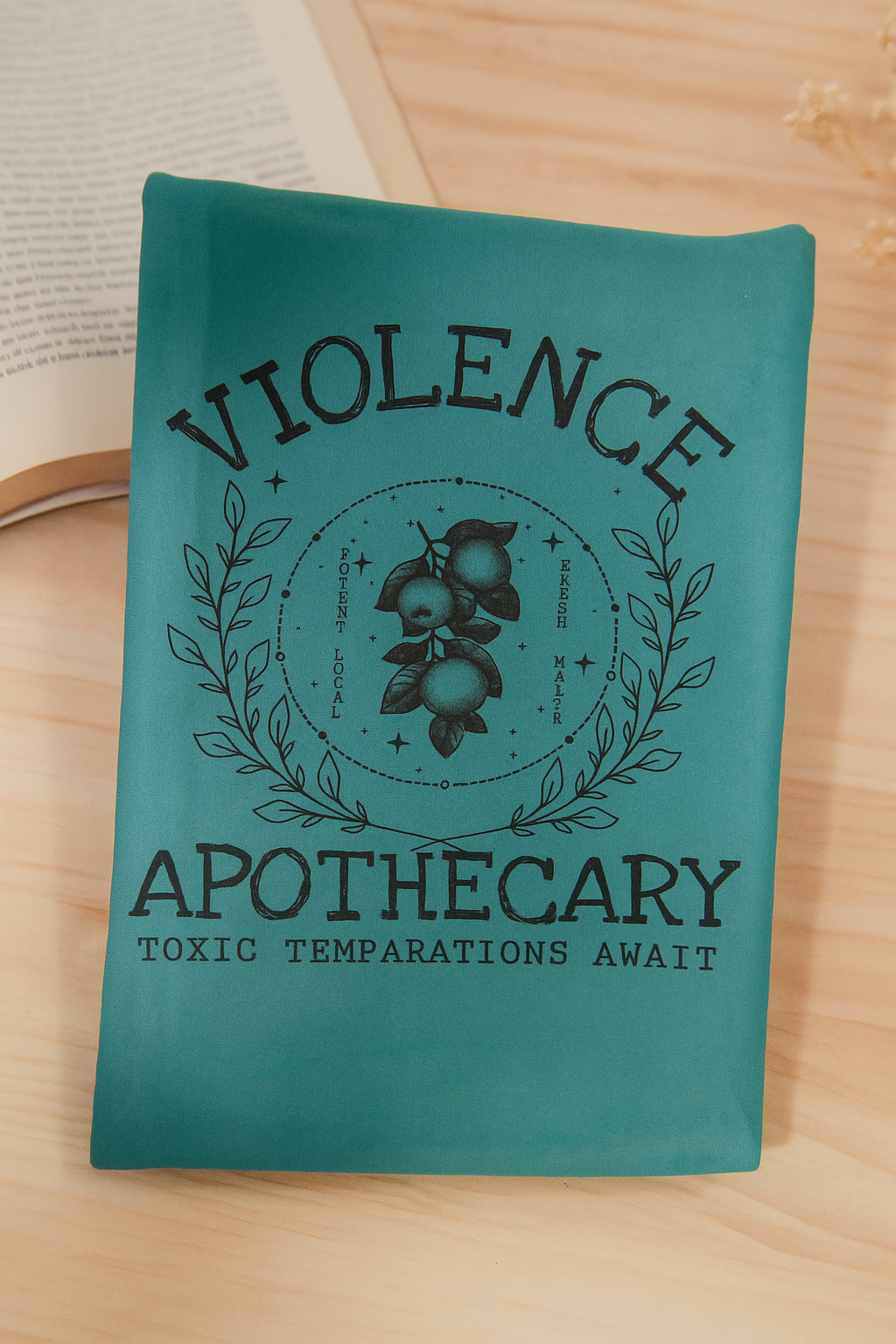 Violence Apothecary - Book Sleeve