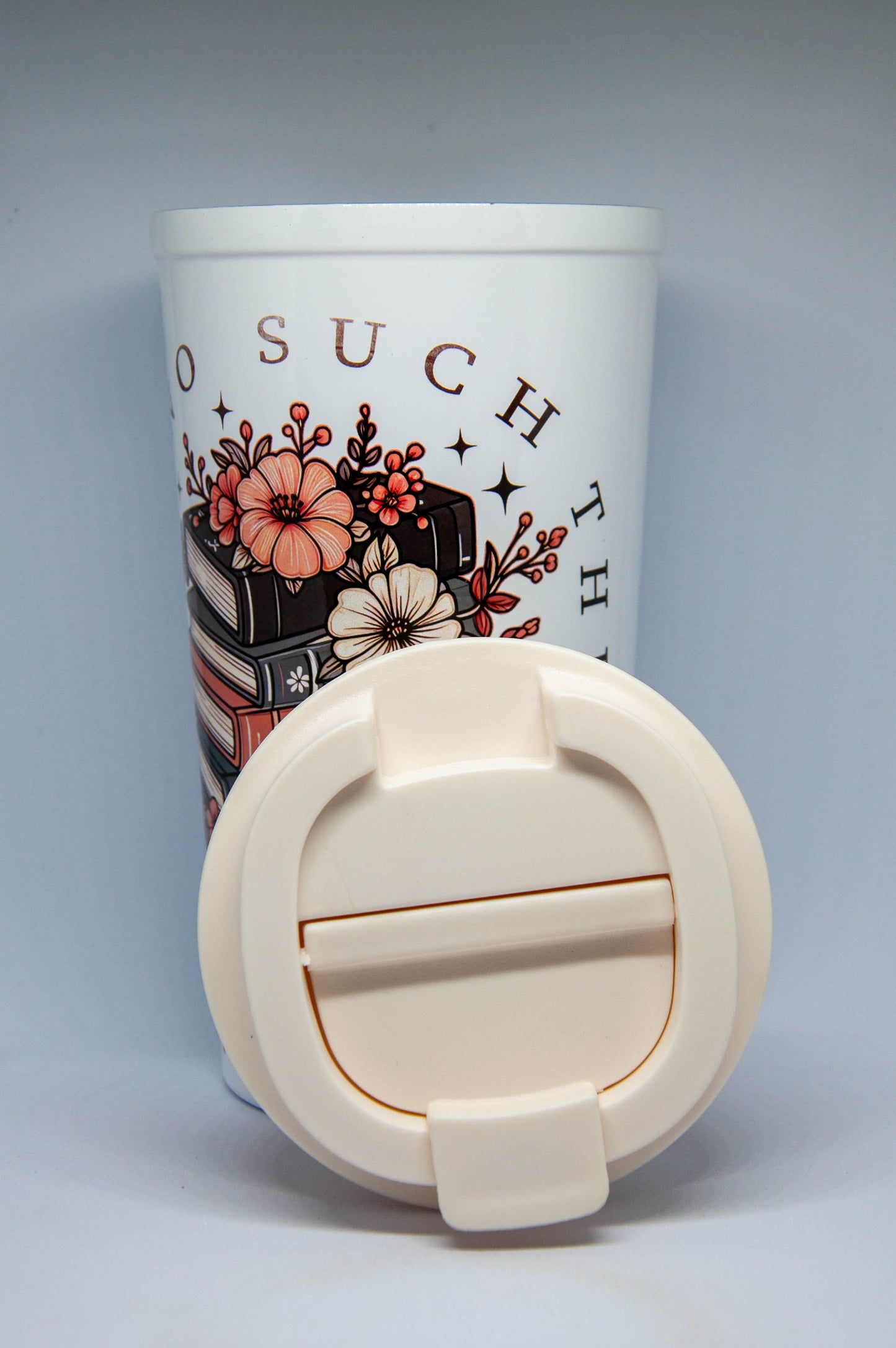 No Such Thing As Too Many Books - Latte Tumbler