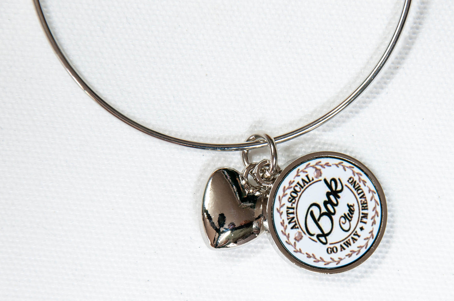Anti-Social Book Club - Charm Bracelet/Bangle