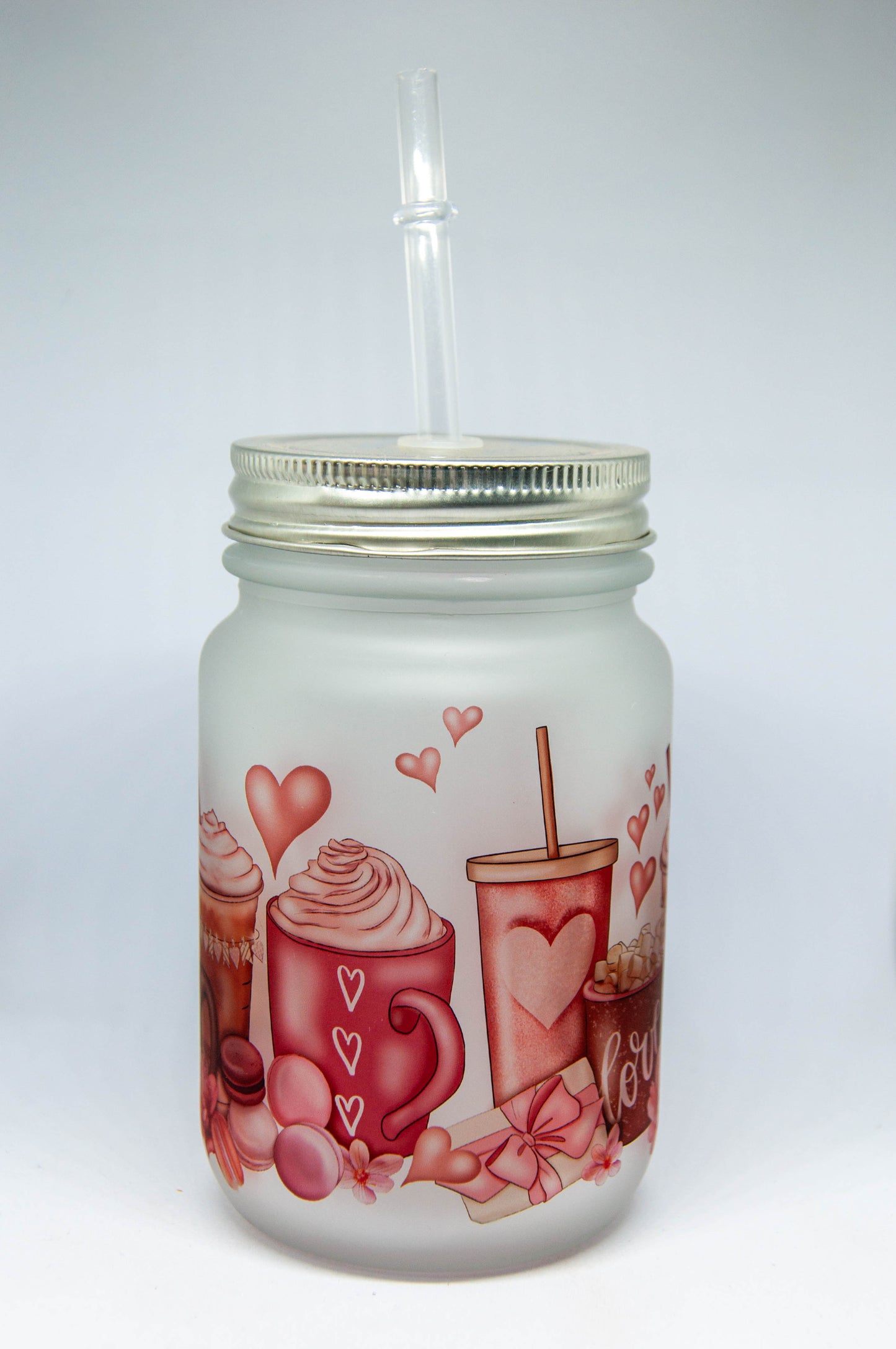 Coffee Lover - Frosted Mason Tumbler