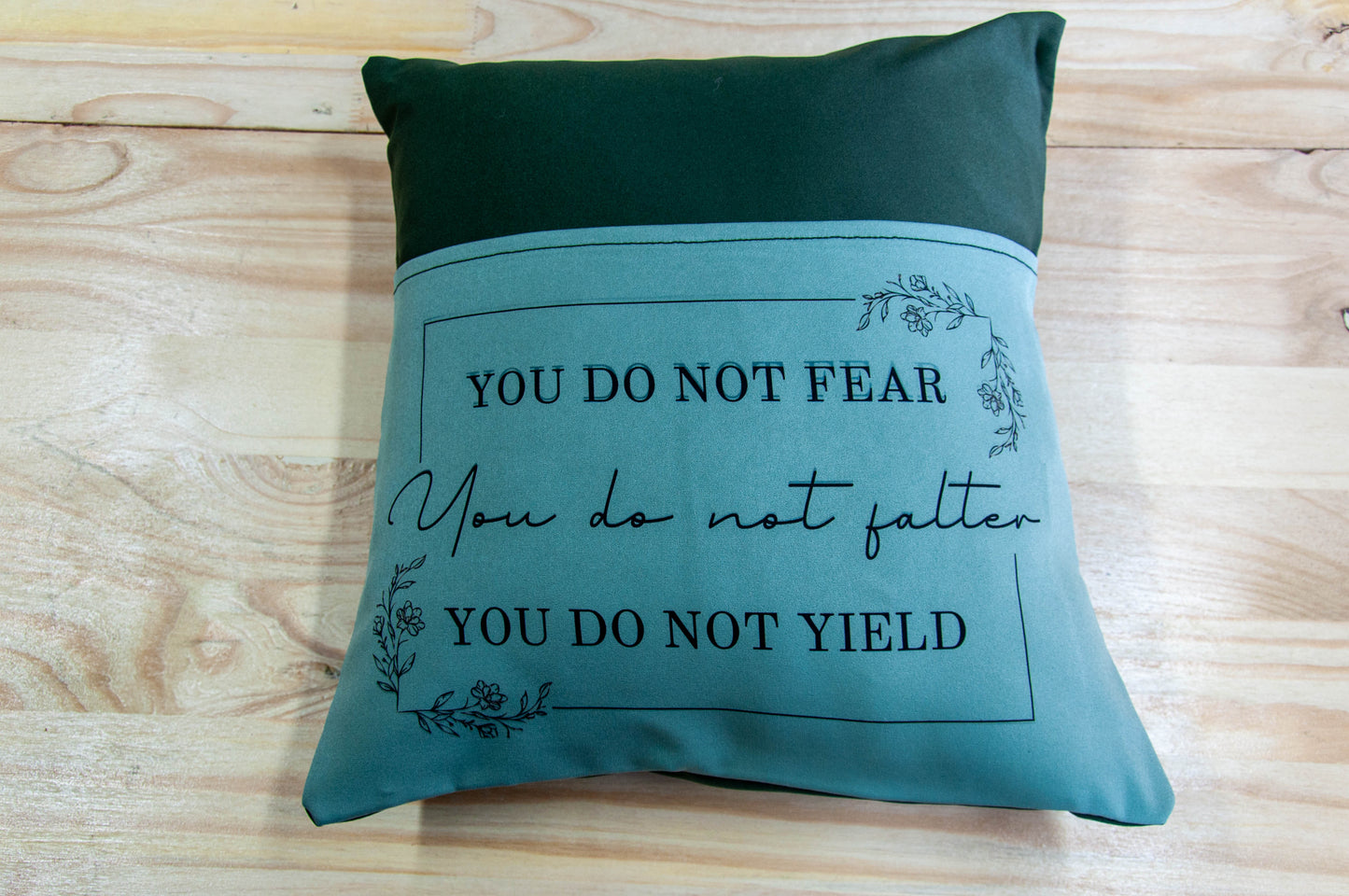 You Do Not Fear - Book Pillow