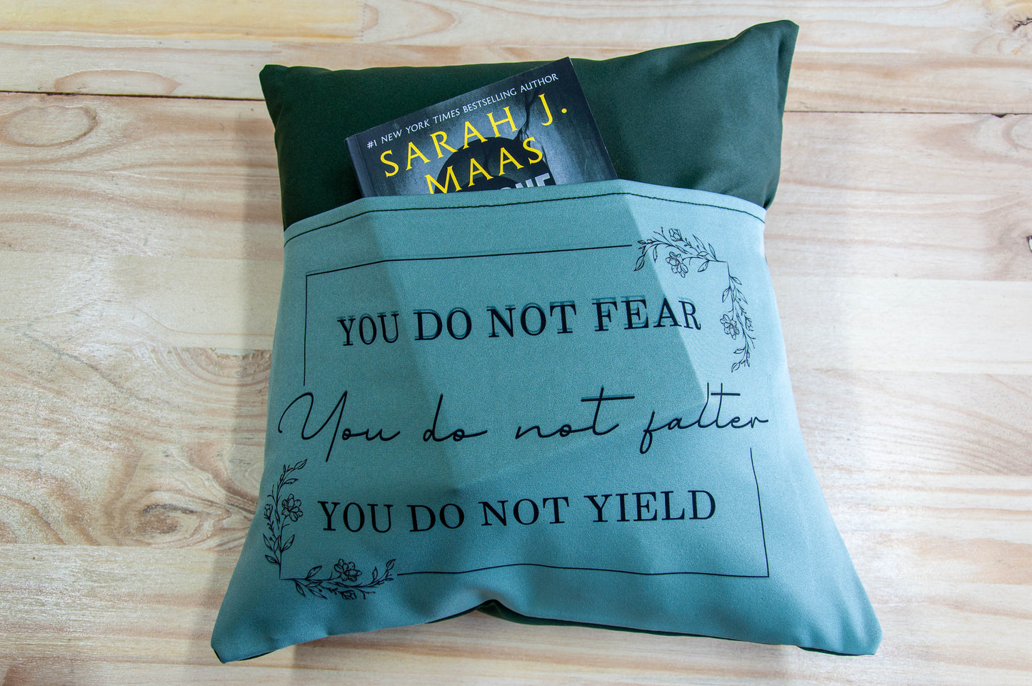 You Do Not Fear - Book Pillow