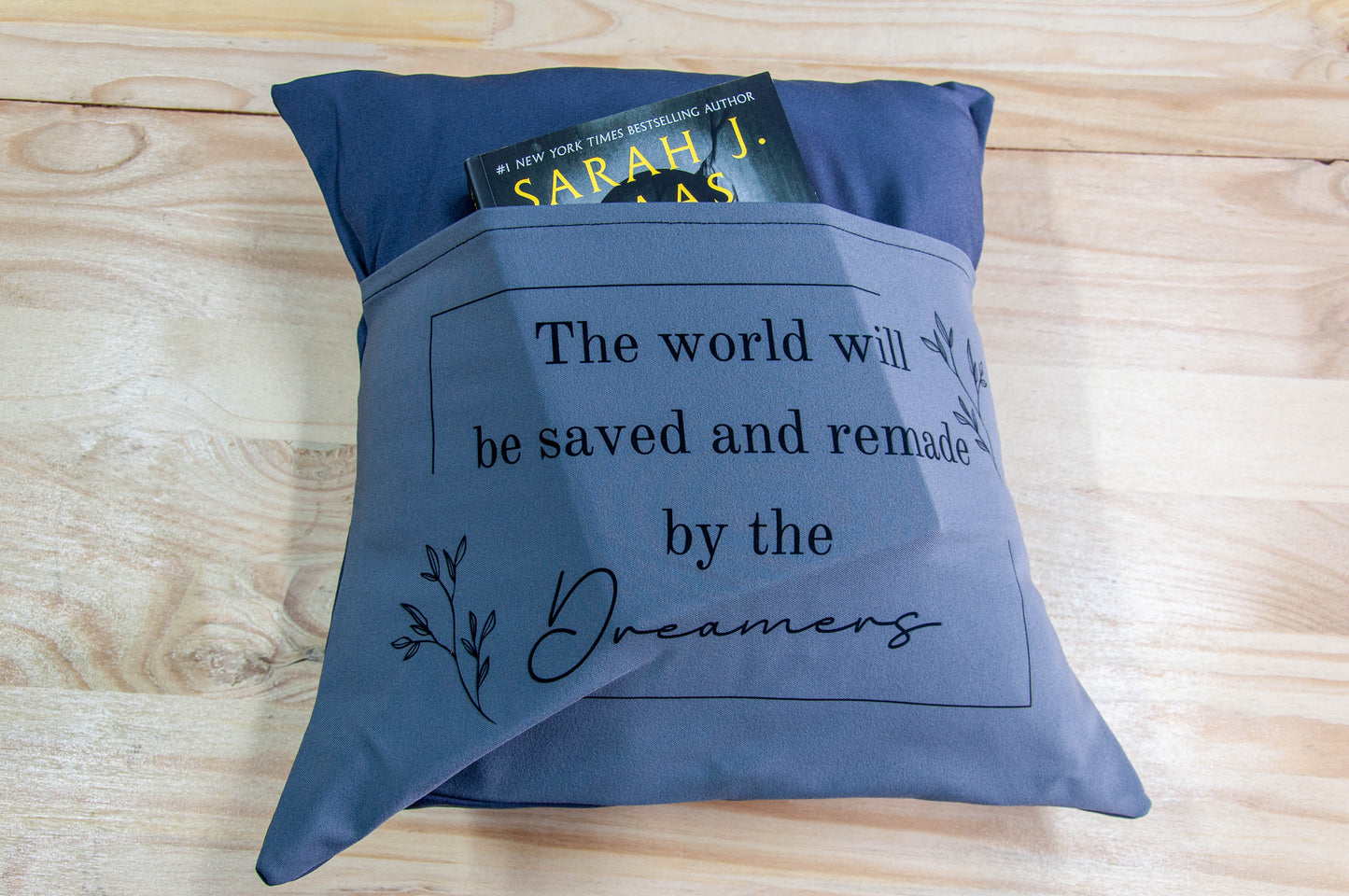 The World Will Be Saved By The Dreamers - Book Pillow