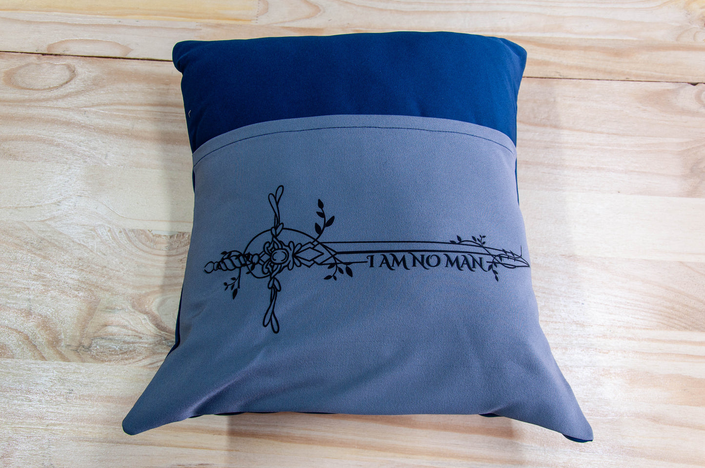 I Am No Man - Book Pillow