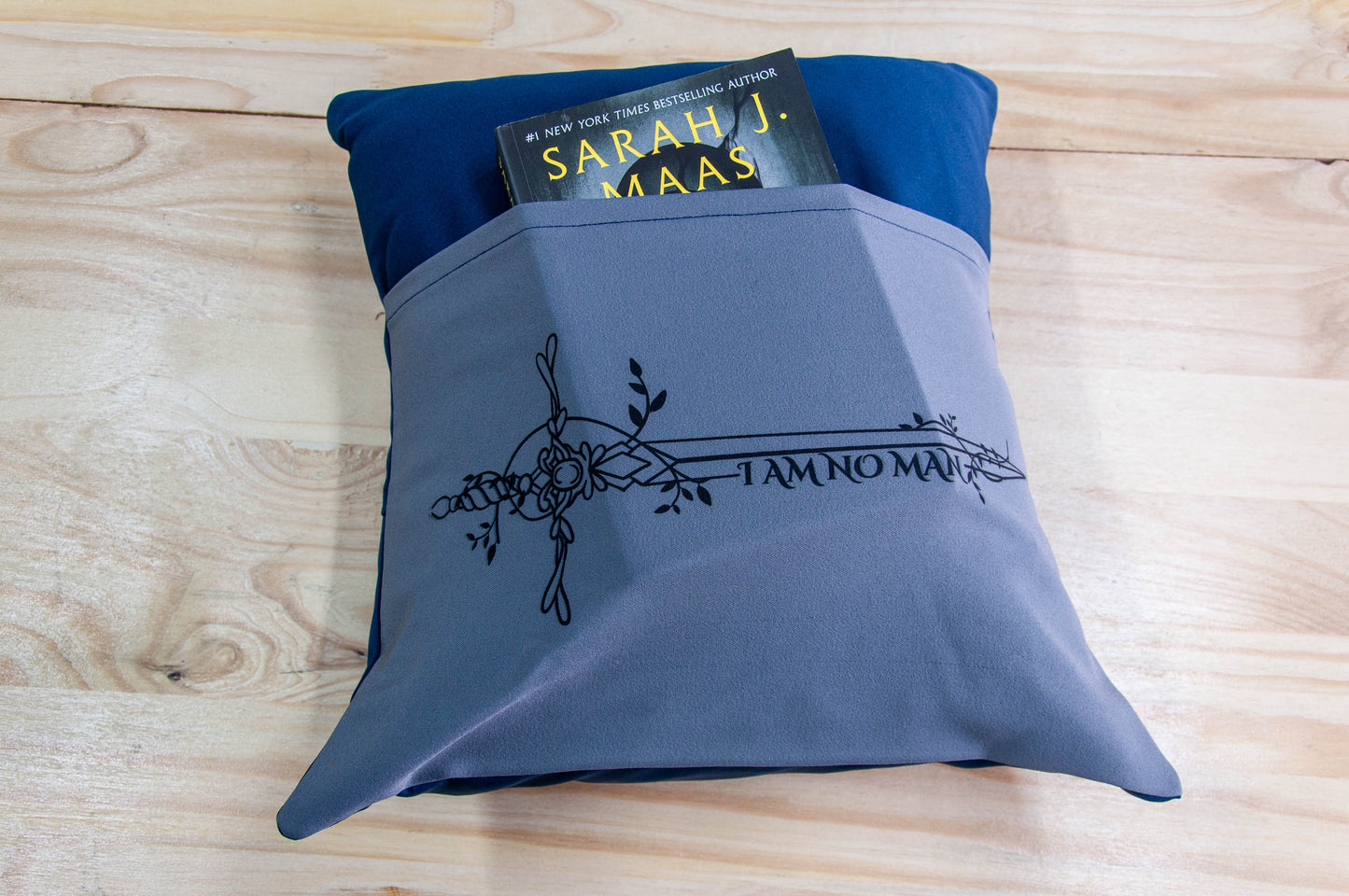 I Am No Man - Book Pillow