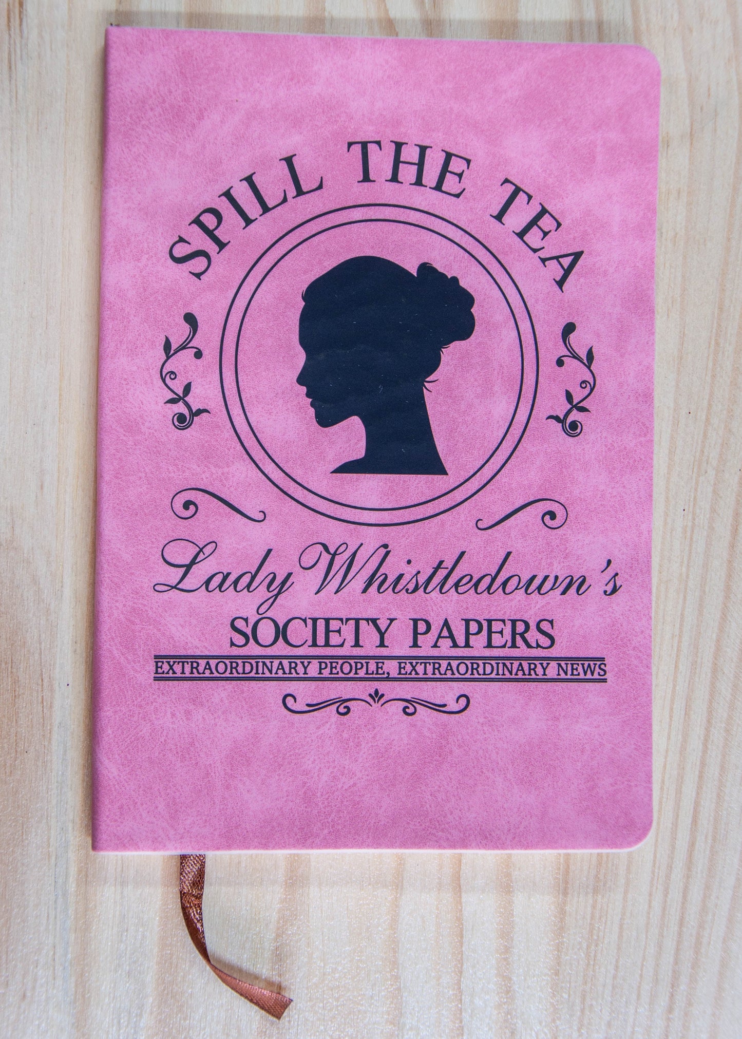 Spill The Tea Society Papers - Notebook