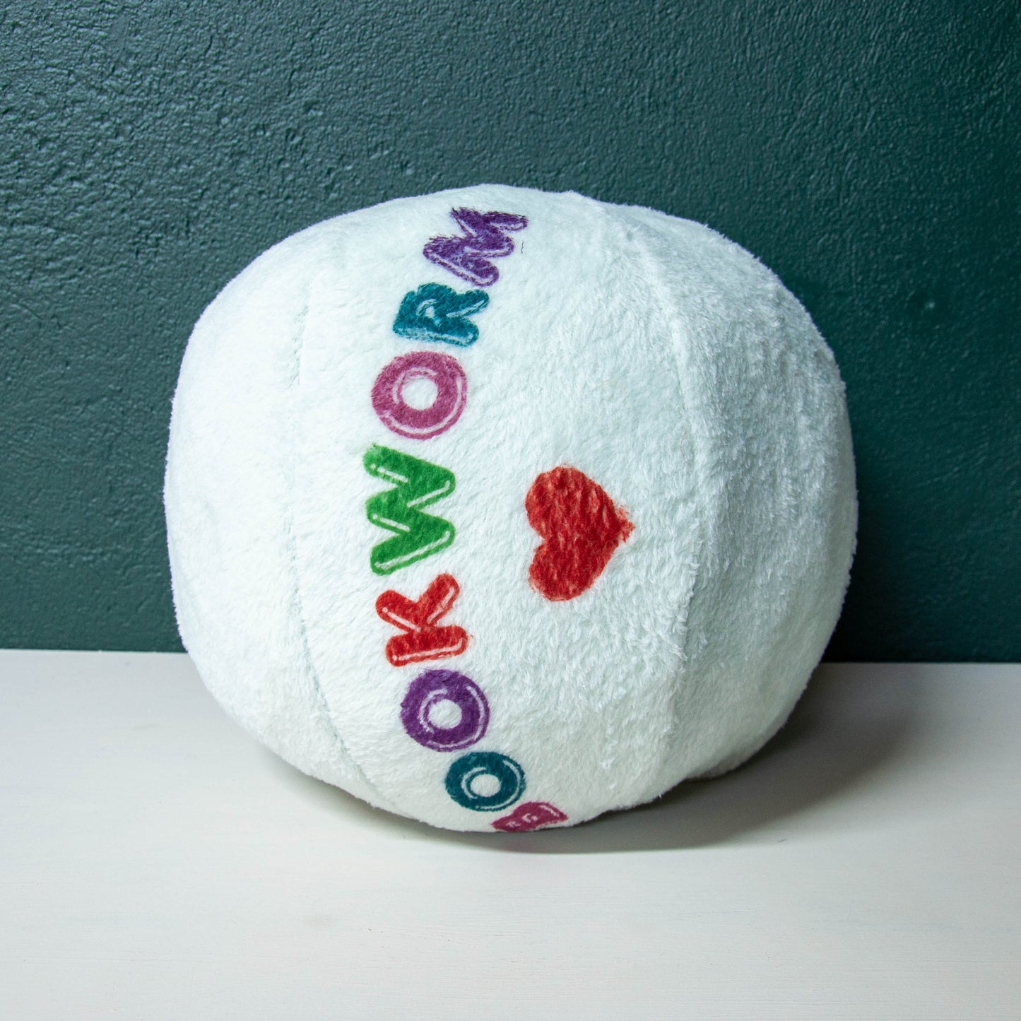 Bookworm - Fleece Ball Pillow