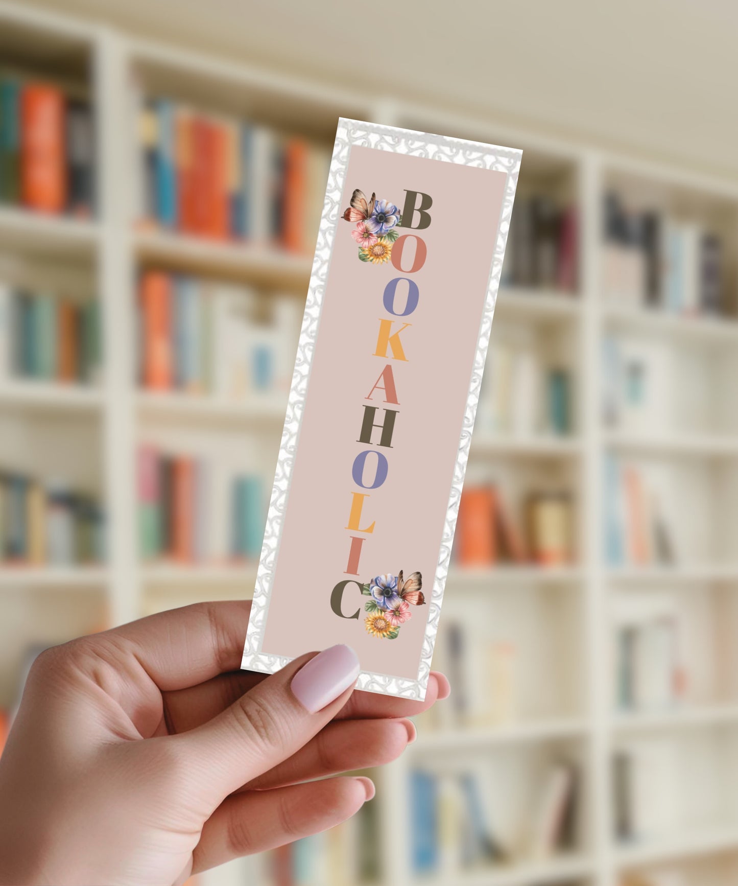 Bookaholic - Aluminium Bookmark