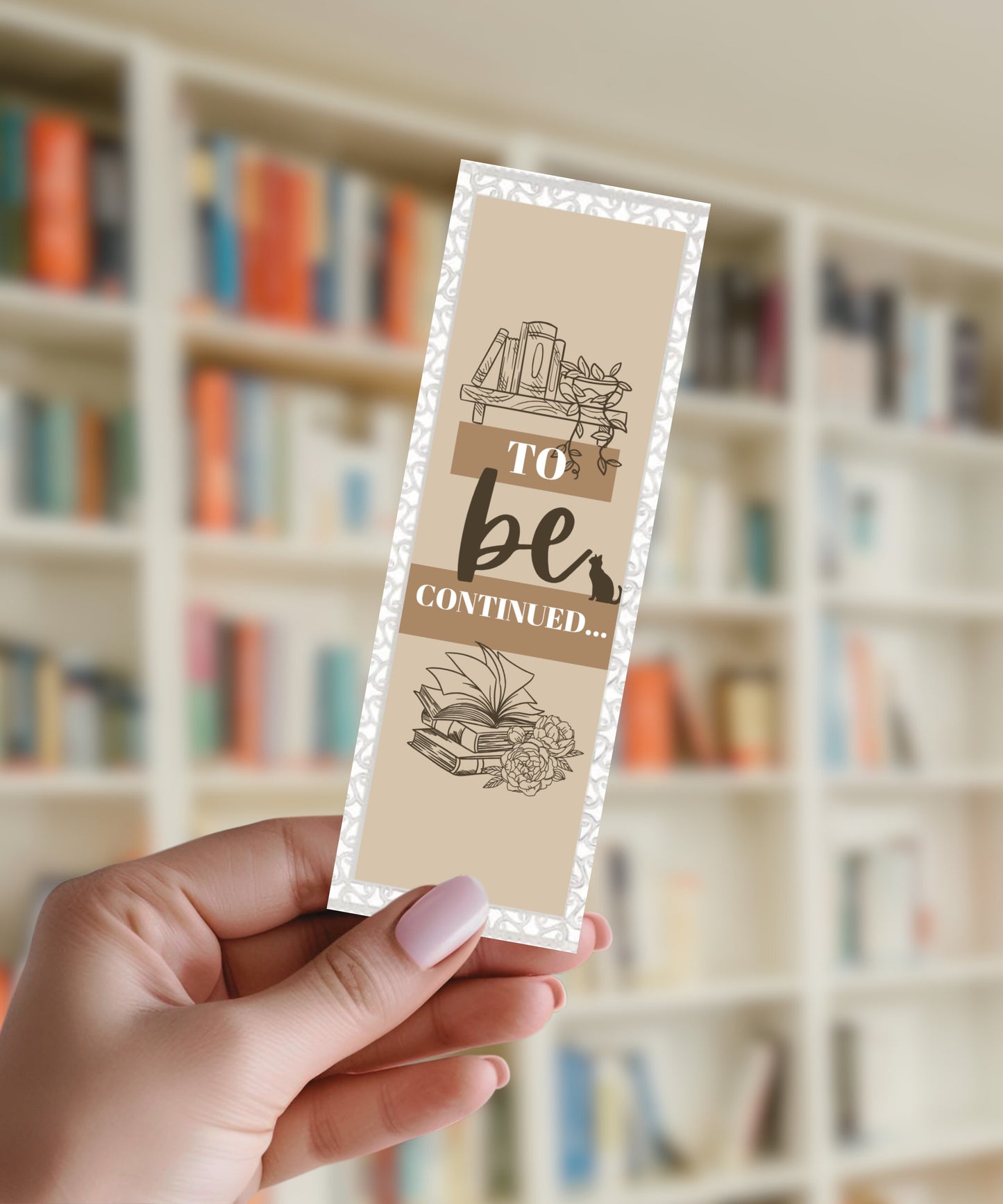 To Be Continued - Aluminium Bookmark