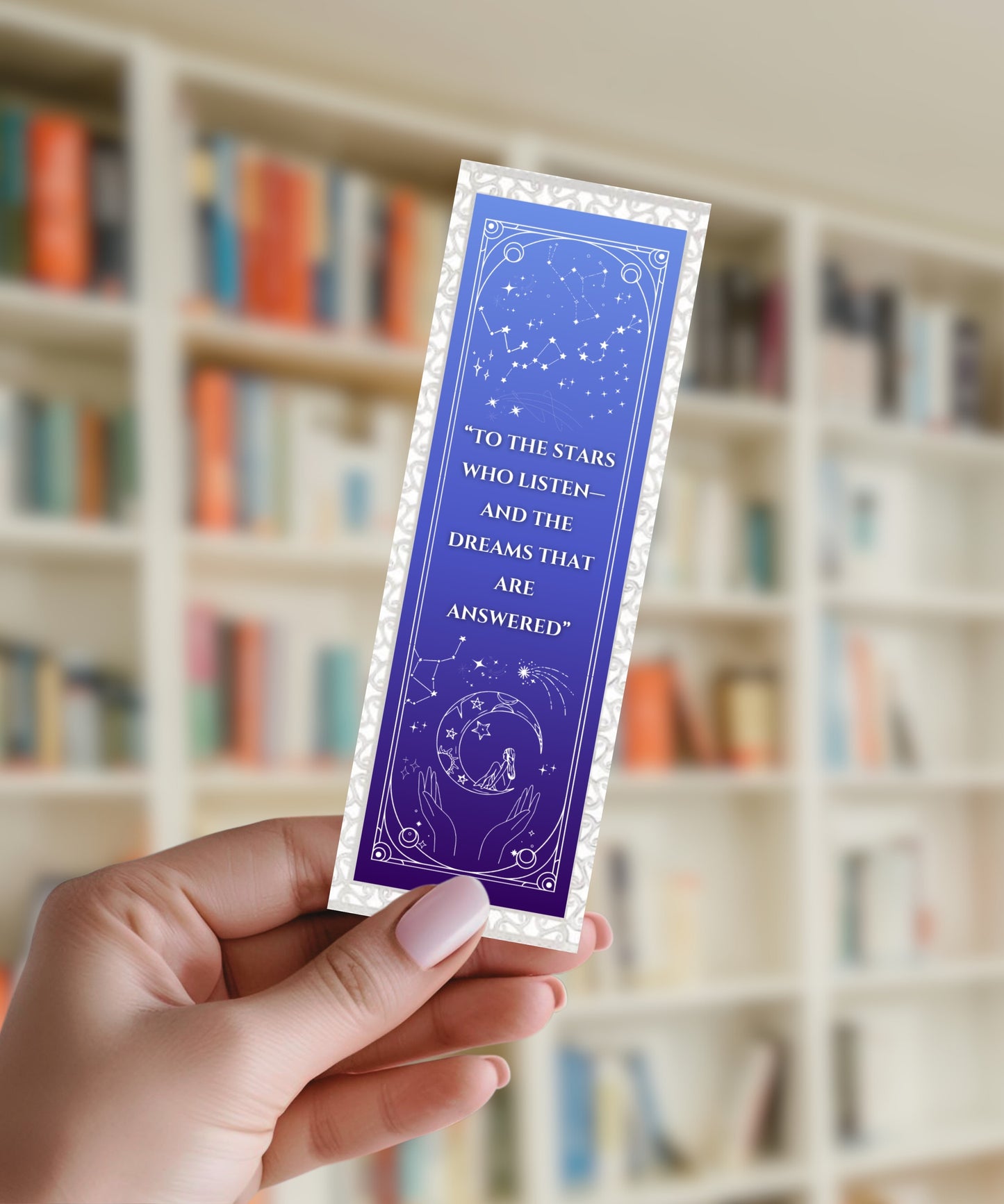 To The Stars Who Listen - Aluminium Bookmark