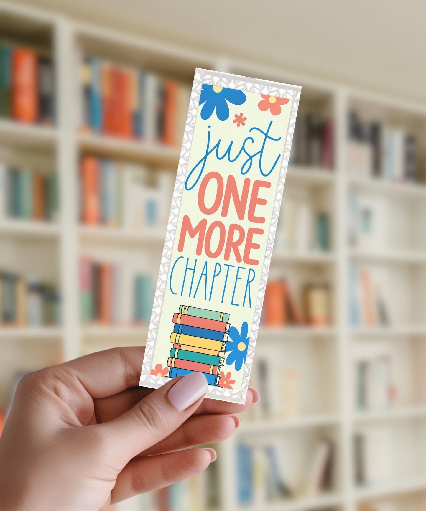 Just One More Chapter - Aluminium Bookmark
