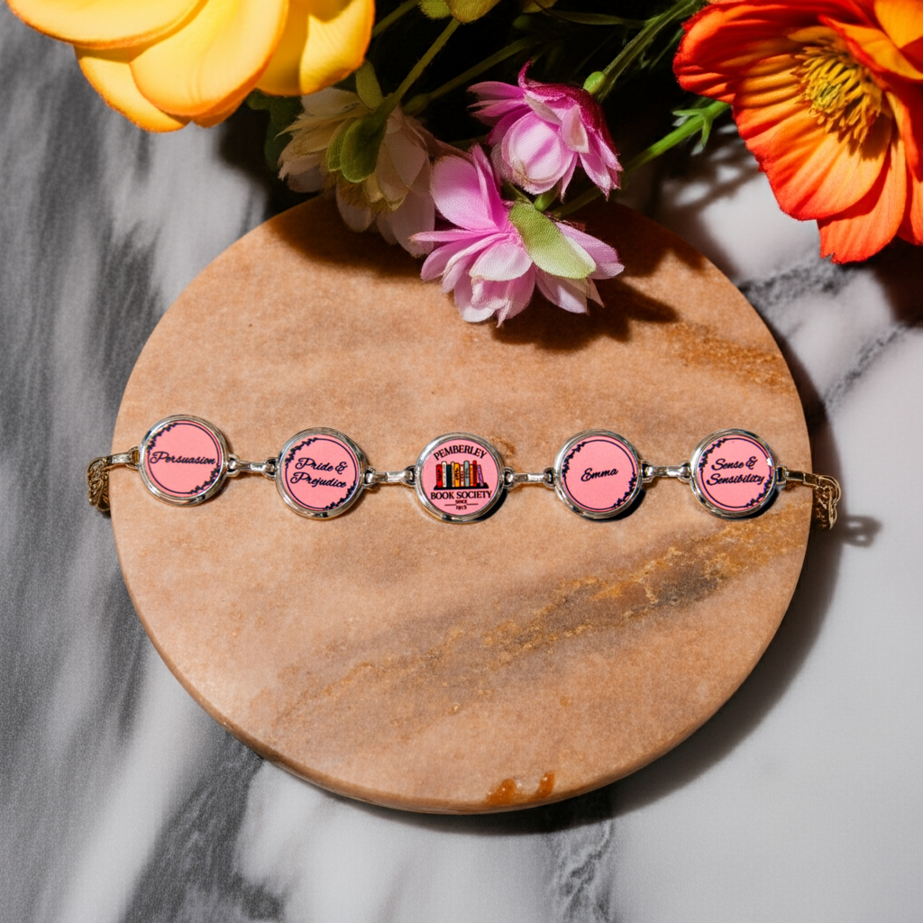 Pemberley Book Society - Charm Bracelet