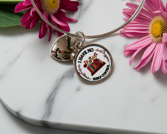 I Have No Shelf Control - Charm Bracelet/Bangle