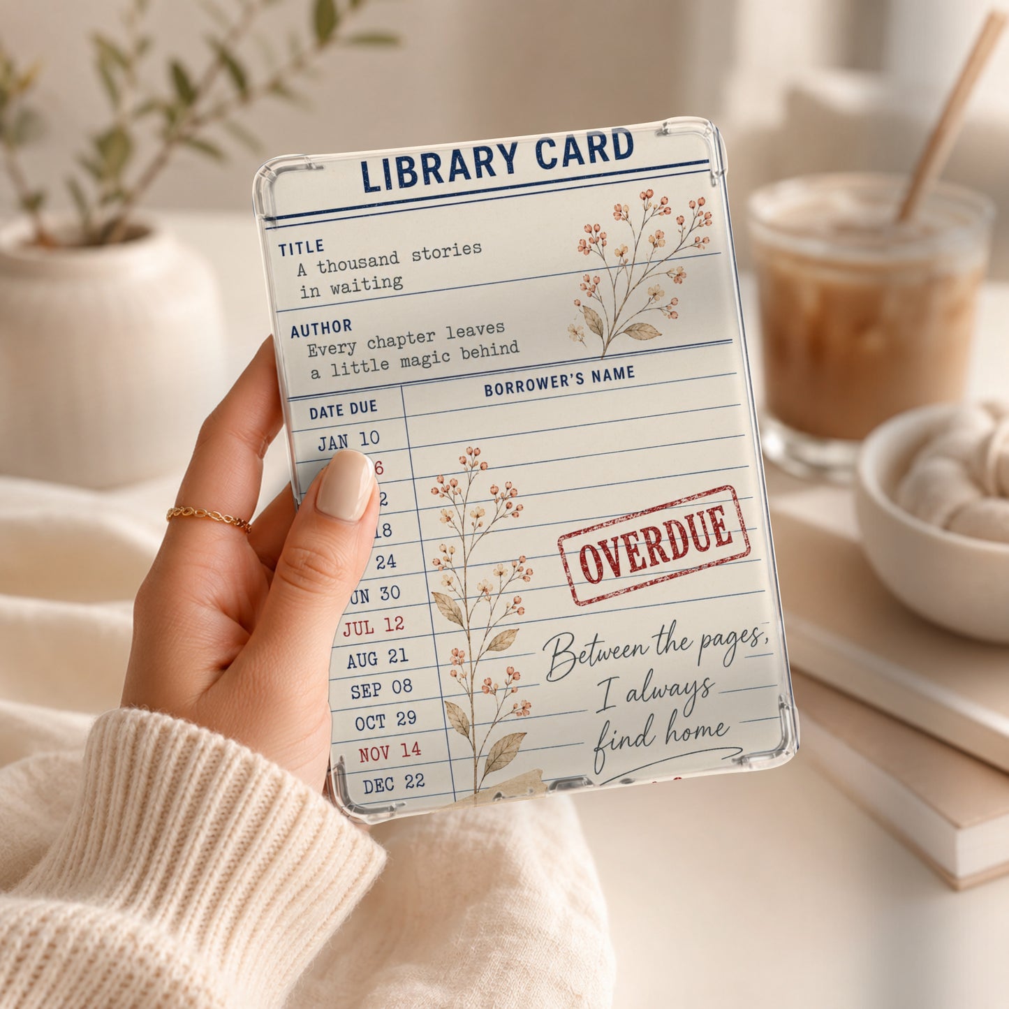 Library Card Overdue