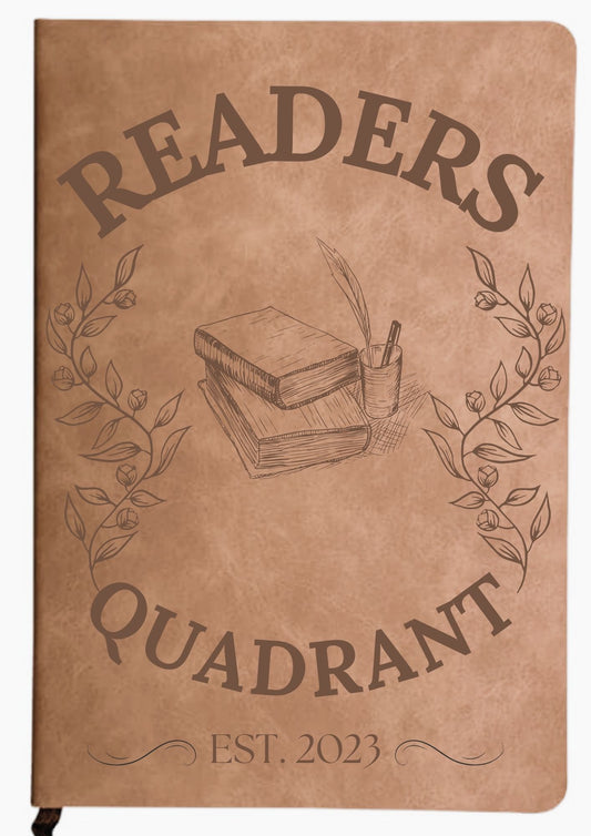 Readers Quadrant - Engraved PU Notebook