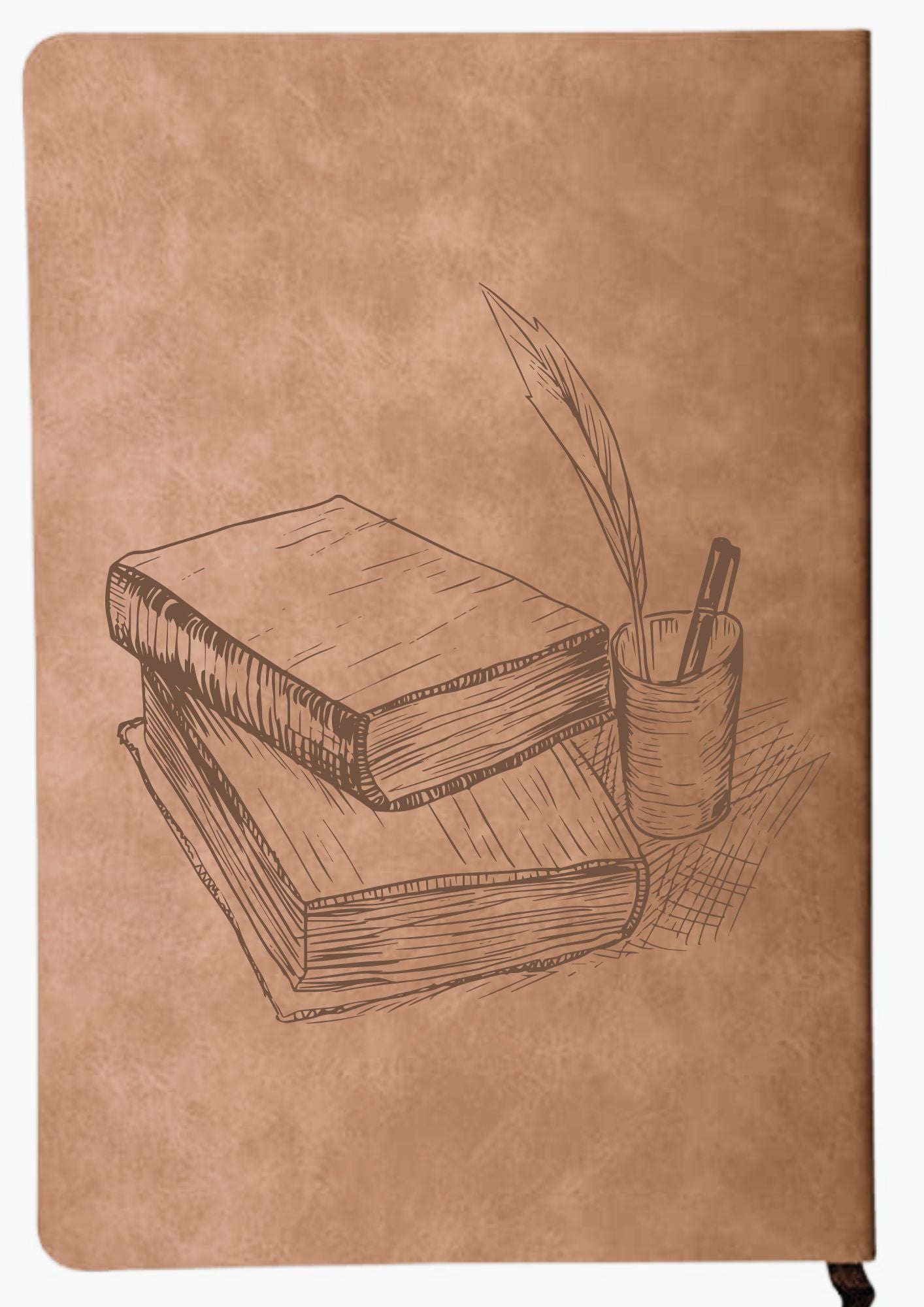 Readers Quadrant - Engraved PU Notebook