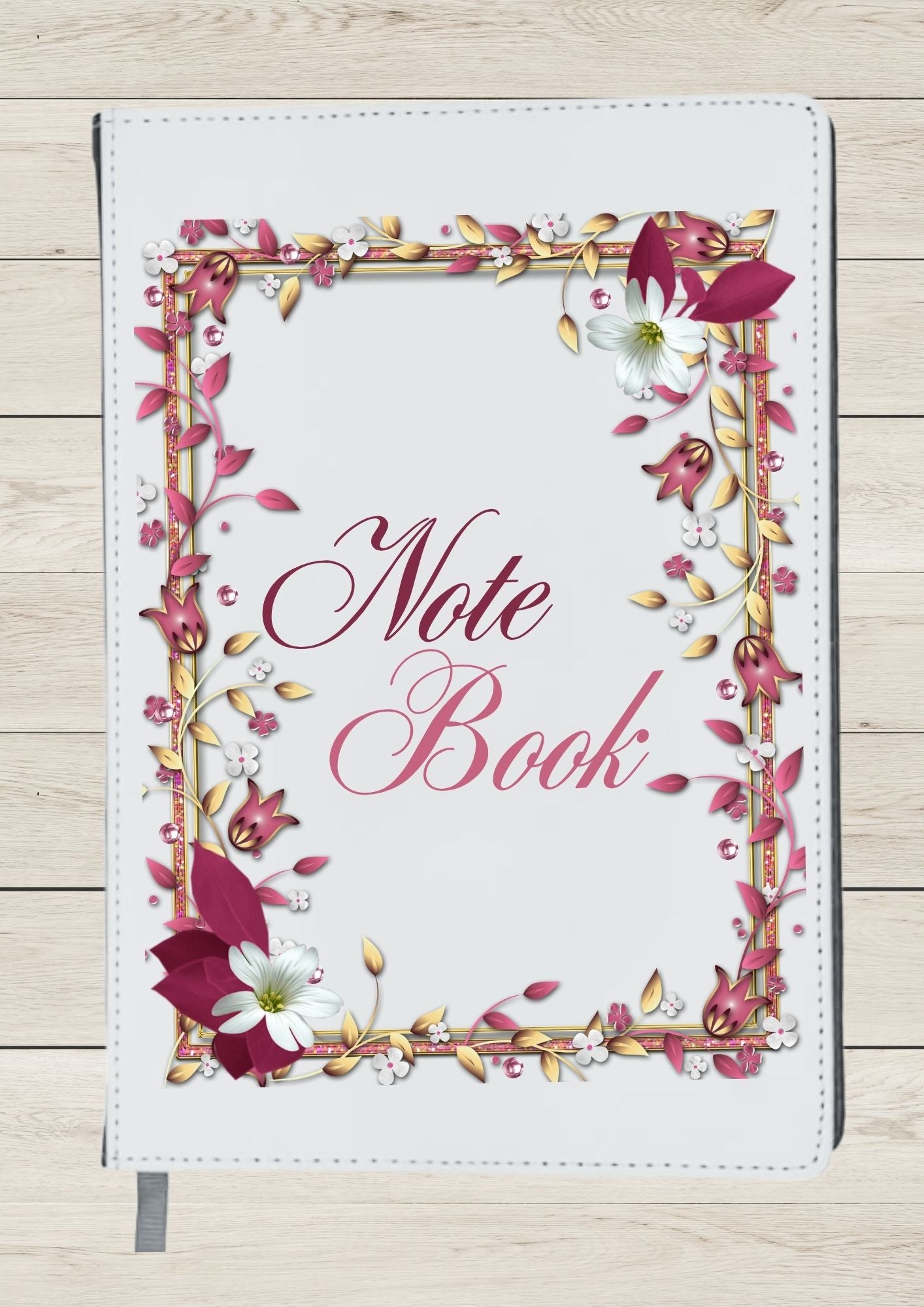 Floral Frame - Notebook