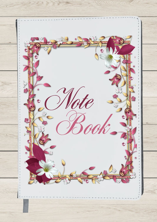 Floral Frame - Notebook