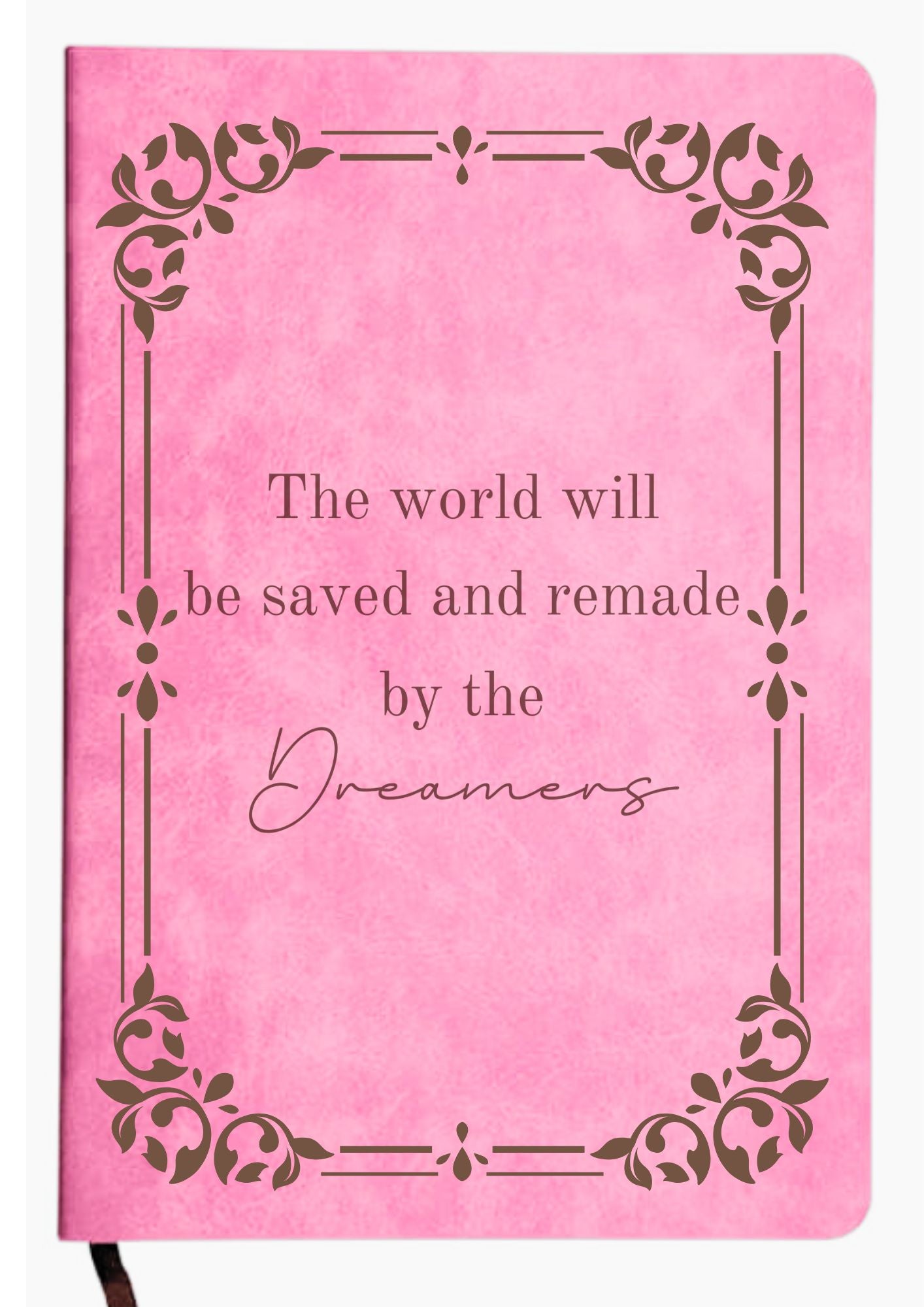 Dreamers - Engraved PU Notebook