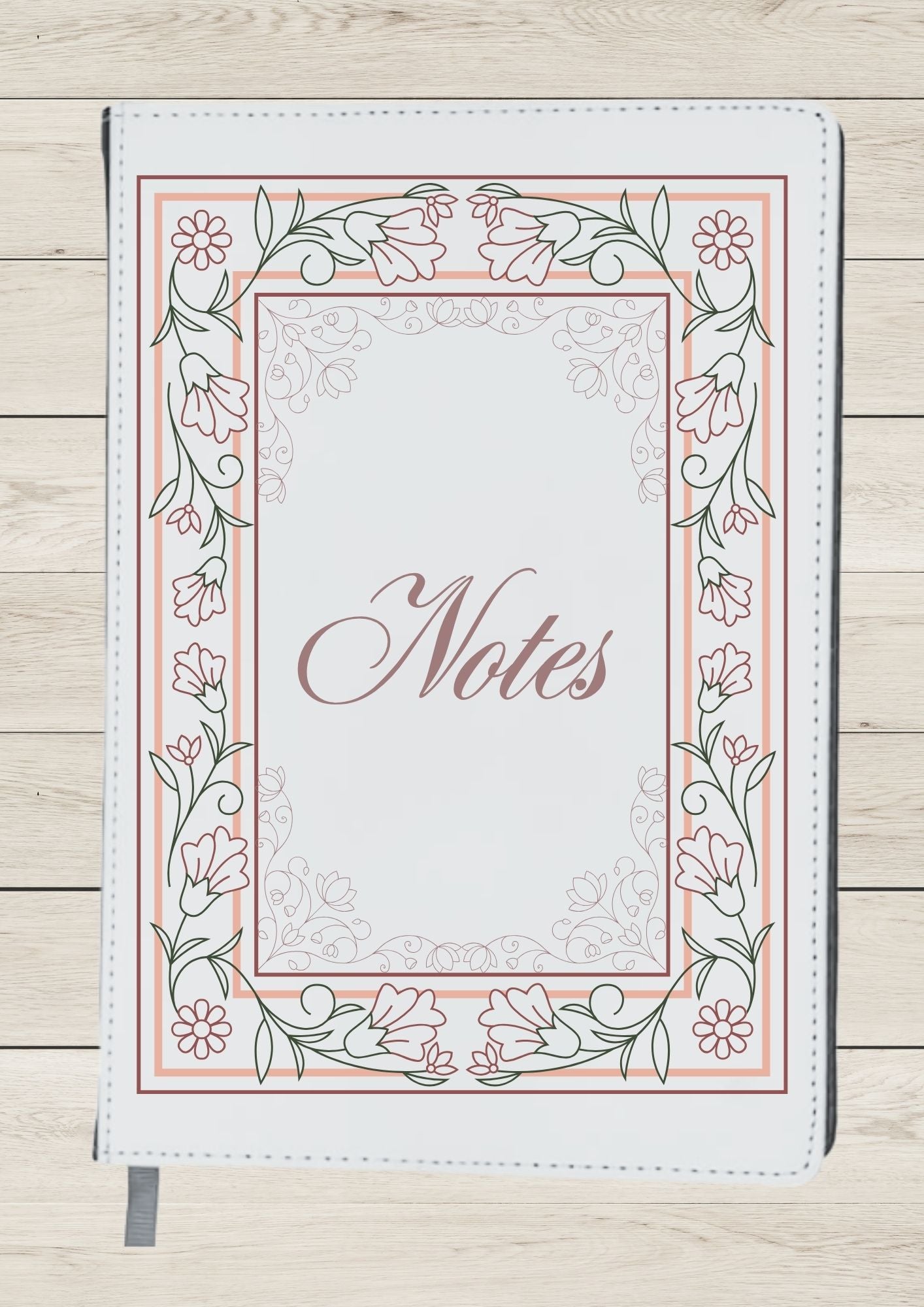Pink Florals - Notebook