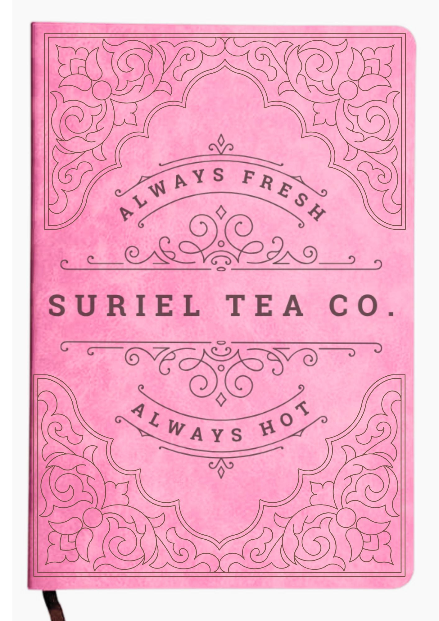 Suriel Tea Co. - Engraved PU Notebook