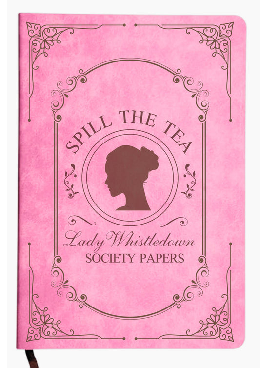 Society Papers - Engraved PU Notebook