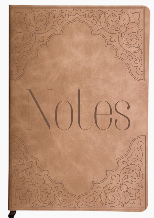 Notes - Engraved PU Notebook