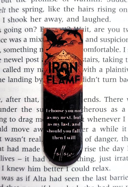 Iron Flame - Magnetic Bookmark