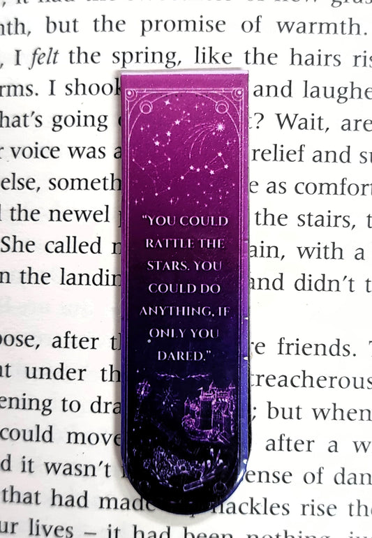You Could Rattle The Stars - Magnetic Bookmark
