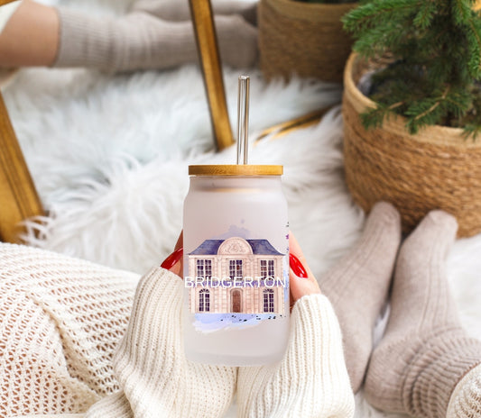 Bridgerton Manor - Frosted Libbey Tumbler