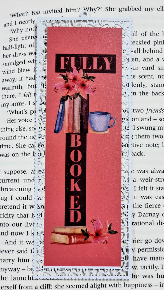 Fully Booked - Aluminium Bookmark
