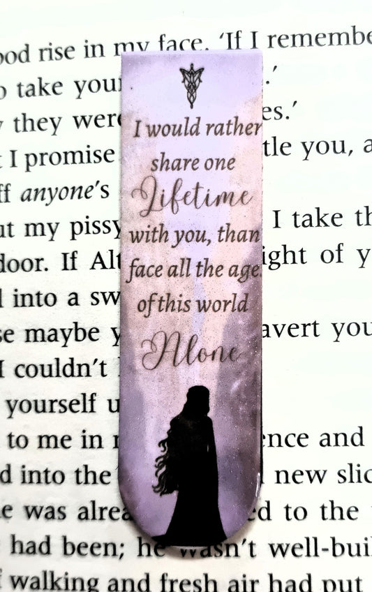 LOTR: I Would Rather Share One Lifetime With You - Magnetic Bookmark