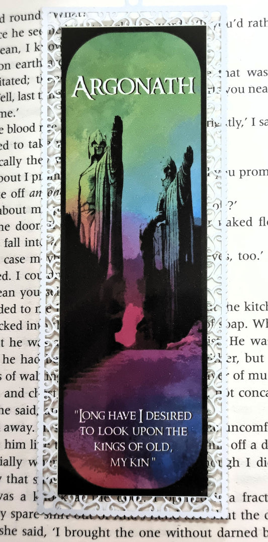 Argonath - Aluminium Bookmark