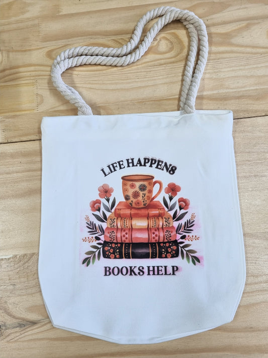Life Happens, Books Help - Faulty Print