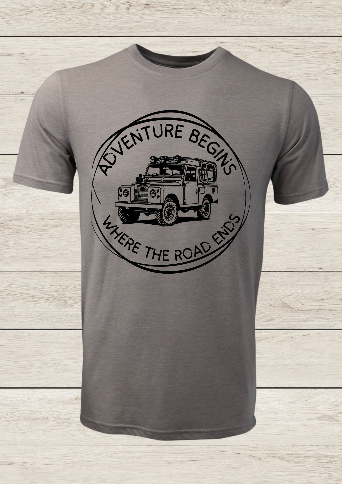 Adventure Begins Where The Road Ends