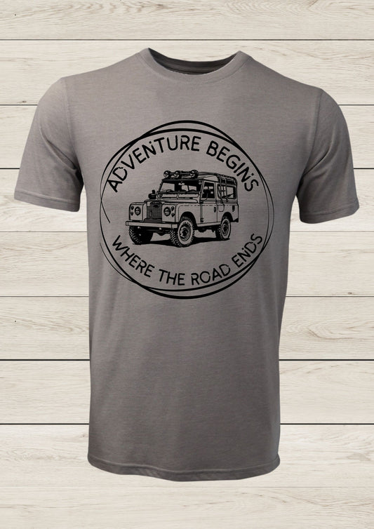 Adventure Begins Where The Road Ends