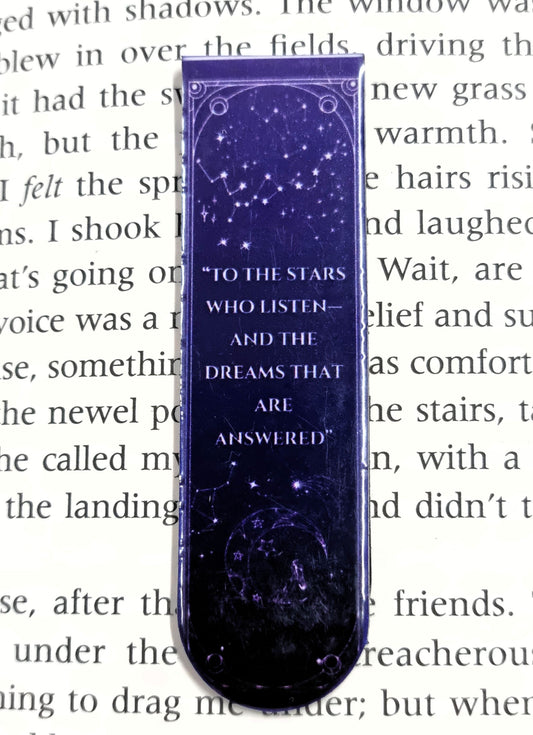 To The Stars Who Listen - Magnetic Bookmark