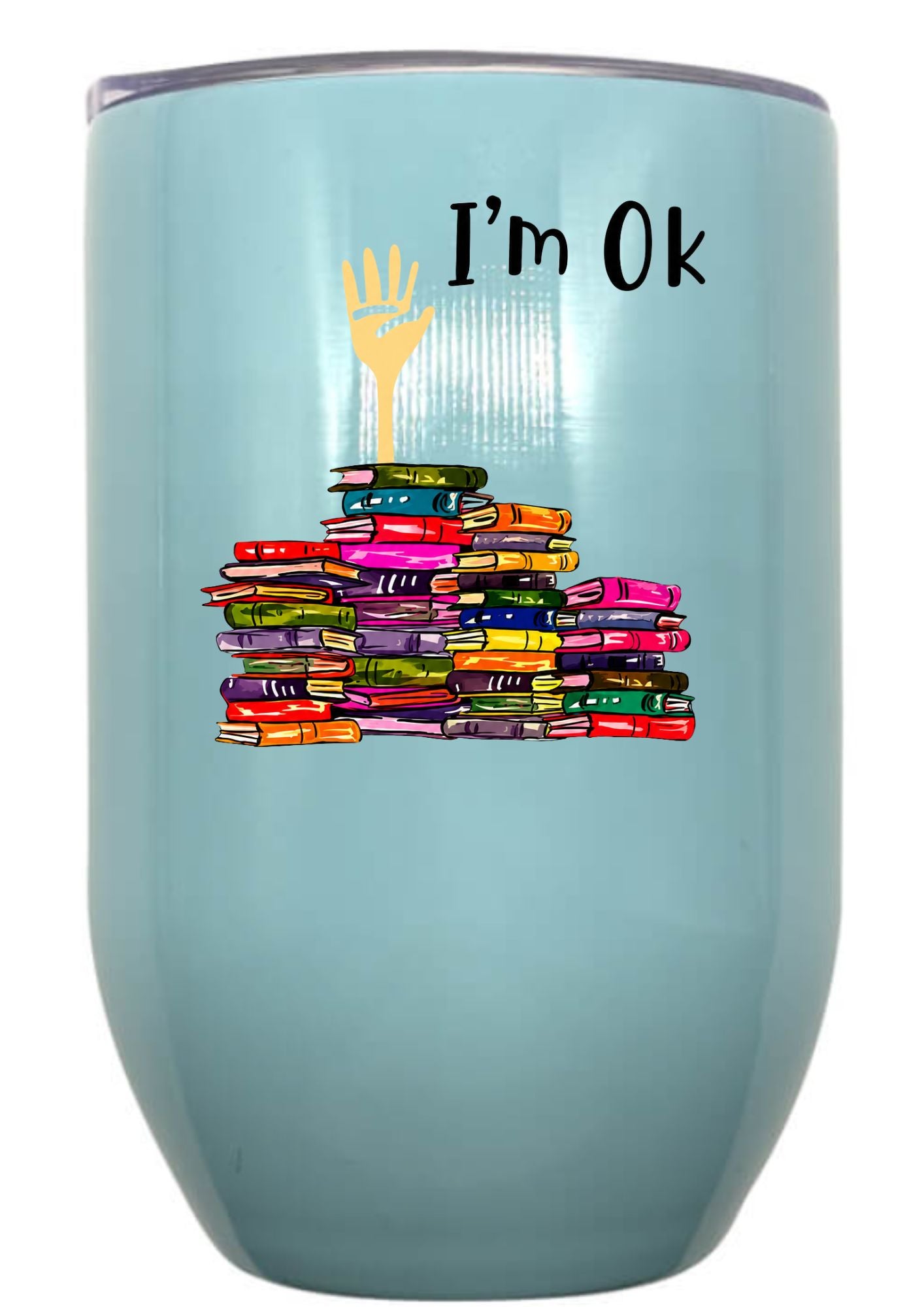I'm Okay! Book Pile