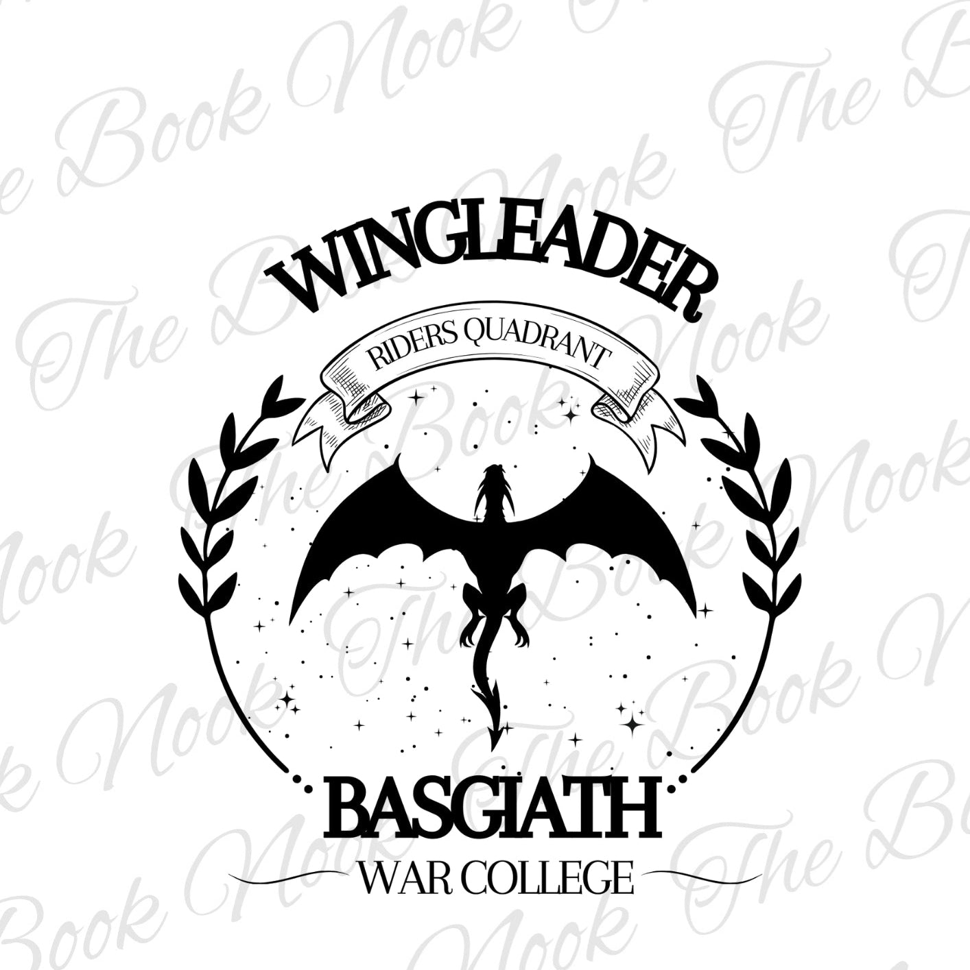 Wingleader, Basgiath War College - Glitter Glass Tumbler