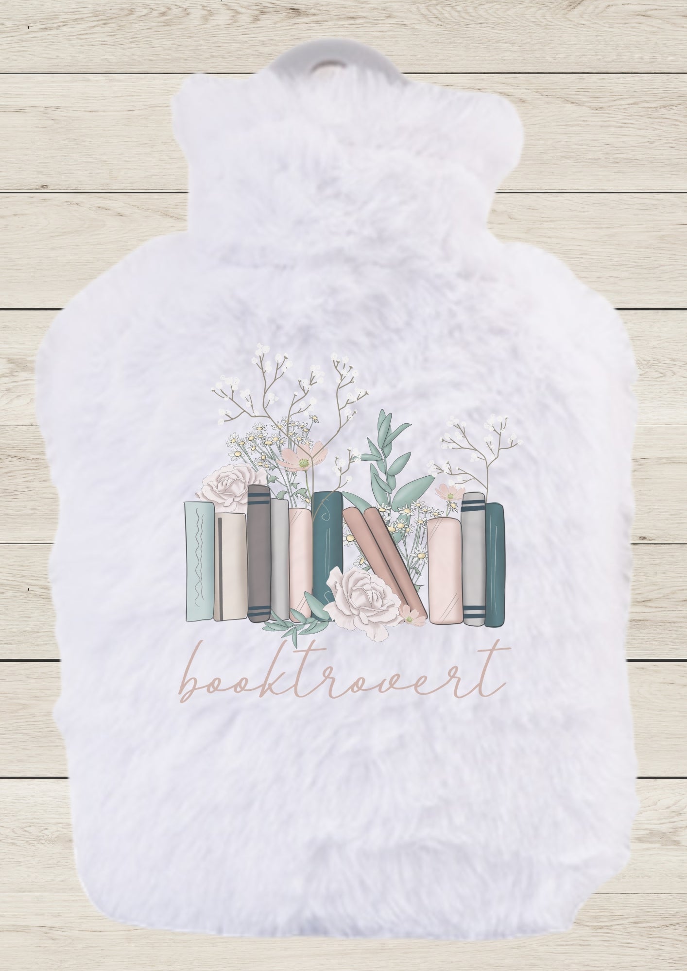 Booktrovert - Mini Hot Water Bottle
